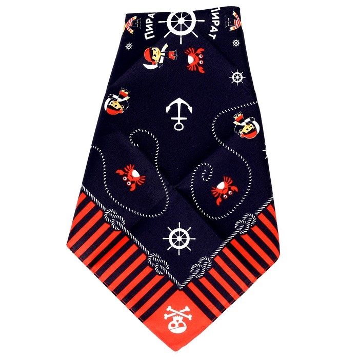 Бандана &laquo;Пират&raquo;, детская, 50х50 см