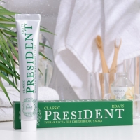 Зубная паста President Classic, 75 RDA, 75 мл Зубная паста President Classic, 75 RDA, 75 мл