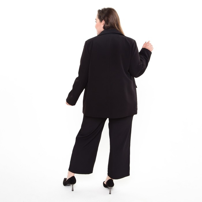 Пиджак женский, цвет черный, размер 54 Пиджак женский, цвет черный, размер 54