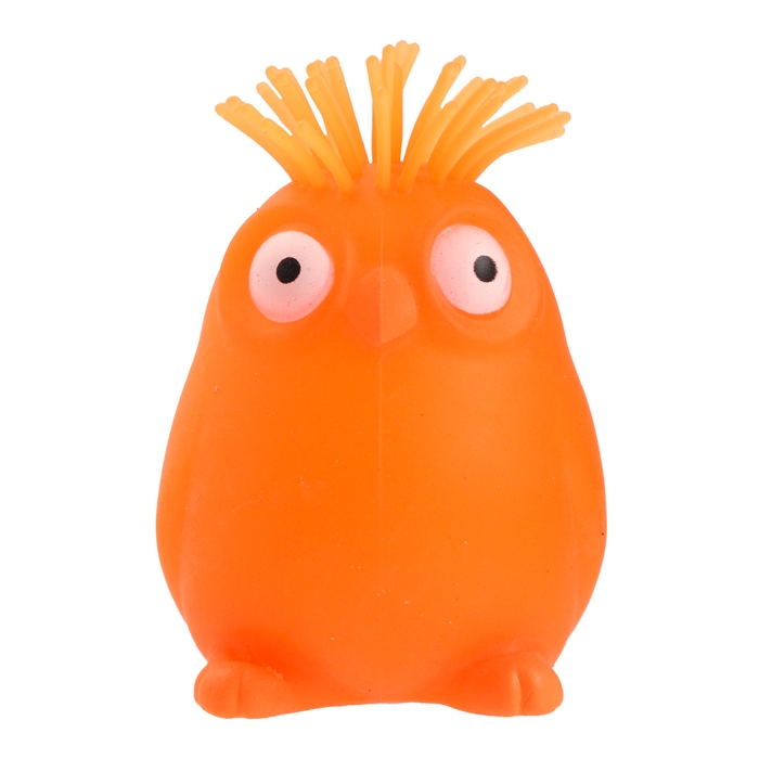 Мяч детский резиновый ёжка световой &laquo;Пингвинчик&raquo;, цвета МИКС , в шоубоксе