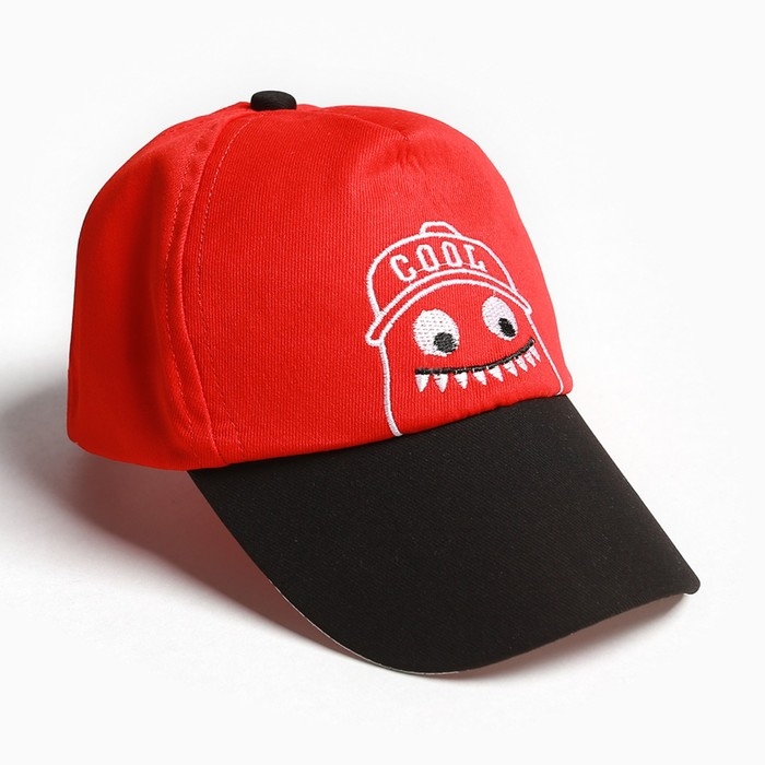 Кепка детская MINAKU Кепка детская MINAKU "Cool" красный, р-р 48-50