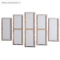 Модульная картина "Он и она" (2-23х52; 2-24х70; 1-24х80) 120х80см Модульная картина "Он и она" (2-23х52; 2-24х70; 1-24х80) 120х80см