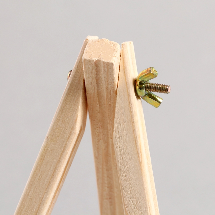 Мольберт демонстрационный, настольный, тренога &mdash; 3,5 &times;18,5 &times; 23 см