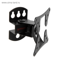 Кронштейн ARM Media LCD-101, для ТВ, наклонно-поворотный, 10-26", 90 мм от стены, черный Кронштейн ARM Media LCD-101, для ТВ, наклонно-поворотный, 10-26", 90 мм от стены, черный