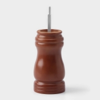 Мельница для специй Доляна, 13&times;4,5 см, металлический механизм, цвет коричневый