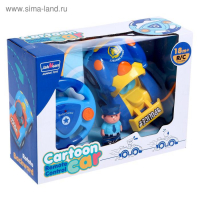 Машина радиоуправляемая &laquo;Полиция&raquo;, работает от батареек, МИКС