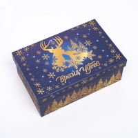 Набор коробок 10 в 1 &laquo;Сказочные олени&raquo;, 30,5 х 19 х 12,5 &mdash; 12 х 7 х 4 см