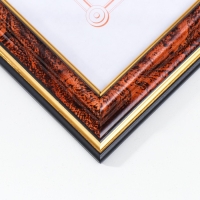 Фоторамка пластик 21х30 см  темный орех 282