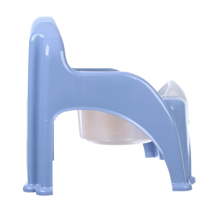 Горшок детский «Утенок» голубовато-серый/ белый 310х295х280мм Горшок детский «Утенок» голубовато-серый/ белый 310х295х280мм