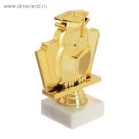 Фигура на Выпускной &laquo;Сова&raquo;, золото