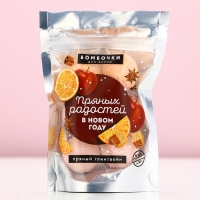 Подарочный набор косметики &laquo;Пряных радостей в Новом Году!&raquo;, бомбочки для ванны, 6 х 20 г, ЧИСТОЕ СЧАСТЬЕ