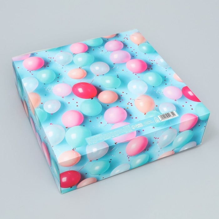 Коробка подарочная складная, упаковка, &laquo;Всё сбудется&raquo;, 26 х 26 х 8 см