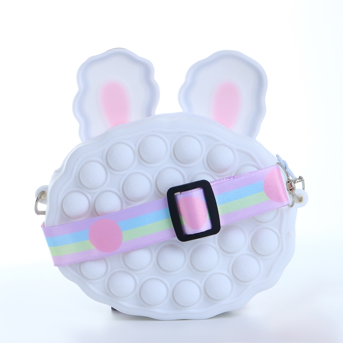 Сумка детская на молнии «Выбражулька», цвет белый Сумка детская на молнии «Выбражулька», цвет белый