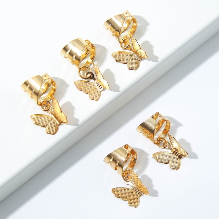 Заколки пирсинг для волос &laquo;Самой милой&raquo;, 5 шт., 2 х 1 х 2 см