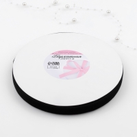 Лента бархатная, 15 мм, 18 ± 1 м, цвет чёрный №03 Лента бархатная, 15 мм, 18 ± 1 м, цвет чёрный №03