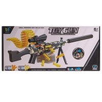 Пулемет «Годзилио», стрельба, гильзы разлетаются, аккумулятор Пулемет «Годзилио», стрельба, гильзы разлетаются, аккумулятор