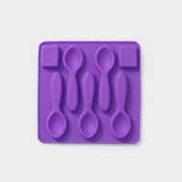 Форма для шоколада Доляна &laquo;Ложки большие&raquo;, силикон, 17&times;1,2 см, 5 ячеек, цвет МИКС
