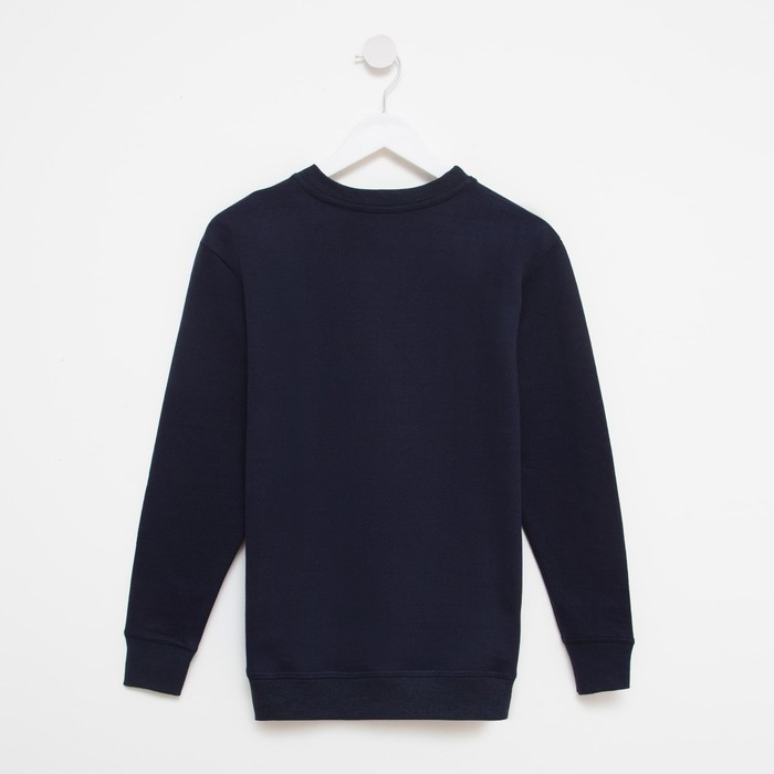 Свитшот женский, цвет темно-синий, размер 42 (s)