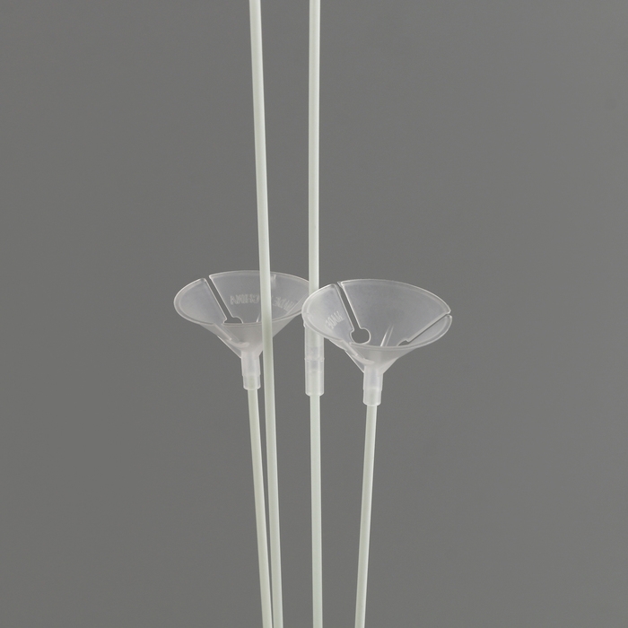 Стойка для воздушных шаров на 4 шара, основание сердце, высота 65 см