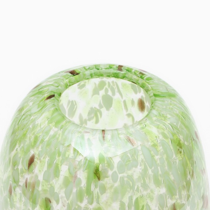 Ваза для цветов &laquo;Жасмин&raquo; из цветного стекла 23,5&times;15,5&times;15,5 см