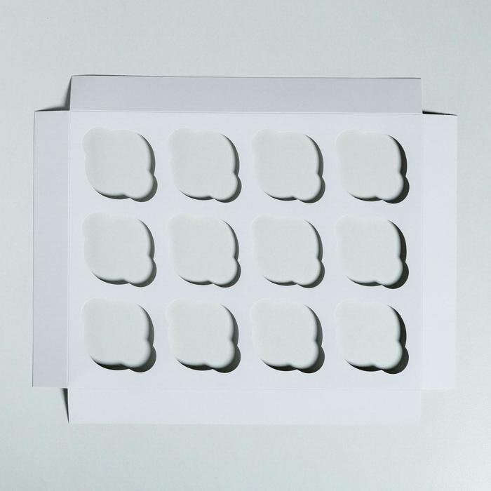 Коробка для капкейков &laquo;С Новым Годом&raquo; 25 х 33 х 10 см, Новый год