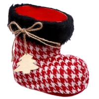 Конфетница &laquo;Сапожок&raquo;, красный