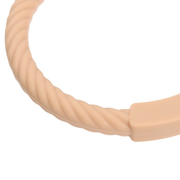 Прорезыватель силиконовый &laquo;Браслетик&raquo;, цвет бежевый, Mum&Baby