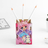 Органайзер для канцелярии настольный &laquo;Для самой милой&raquo; 6.7 х 6.5 х 10.5 см