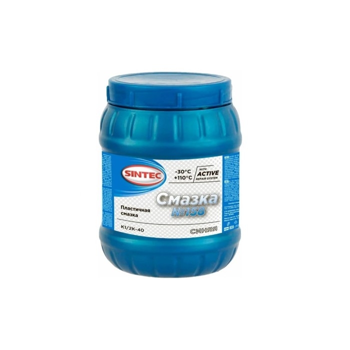 Смазка Sintec №158, синяя, 800 г Смазка Sintec №158, синяя, 800 г