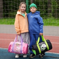 Сумка детская спортивная для девочки &laquo;Балерина&raquo;, 40 х 20 х 20см