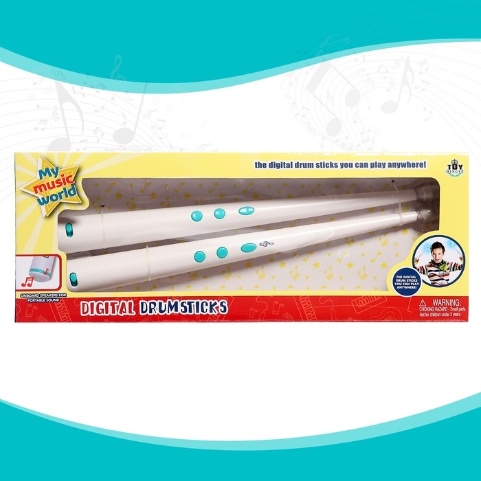 Электронные барабанные палочки &laquo;Рокстар&raquo;, звуковые, световые эффекты