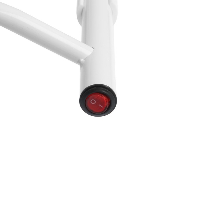 Полотенцесушитель электрический ТЕРА Полотенцесушитель электрический ТЕРА "Виктория", 400х600 мм, углеродистая сталь, белый