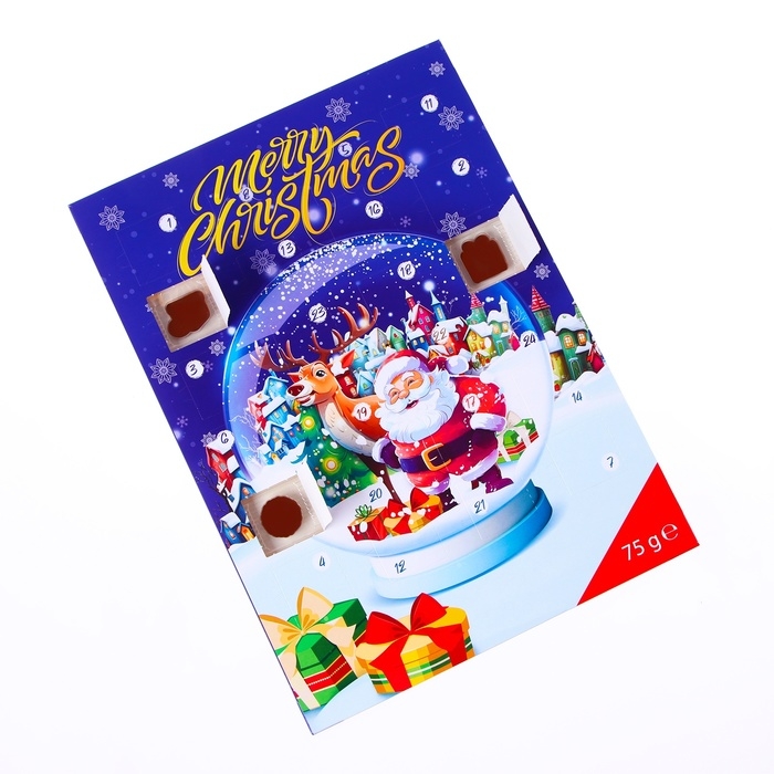 Новый год. Адвент-календарь Baron, 75 г