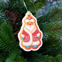 Модель из дерева &laquo;Подвески. Украшаем ёлочку&raquo; 5 подвесок в наборе