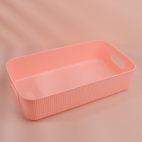 Органайзер для хранения, с ручками, 1 секция, 34 &times; 19 &times; 8 см, цвет МИКС