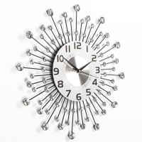 Часы настенные, серия: Ажур, "Кьети", плавный ход, d-47 см, циферблат 22 см Часы настенные, серия: Ажур, "Кьети", плавный ход, d-47 см, циферблат 22 см