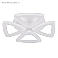 Люстра с ПДУ 03305/4 4х24Вт LED белый 41х41х8см Люстра с ПДУ 03305/4 4х24Вт LED белый 41х41х8см