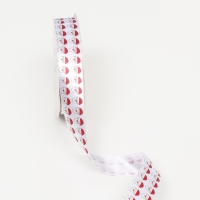 Новый год. Лента для декора и подарков, Дед Мороз, 2 см х 45 м