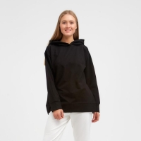 Толстовка женская MINAKU: Casual Collection цвет черный, р-р 42 Толстовка женская MINAKU: Casual Collection цвет черный, р-р 42