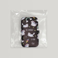 Набор маникюрный «Тренд», 6 предметов, в футляре, цвет чёрный Набор маникюрный «Тренд», 6 предметов, в футляре, цвет чёрный