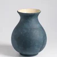 Ваза настольная керамика "Клето" 20х15 см, синий