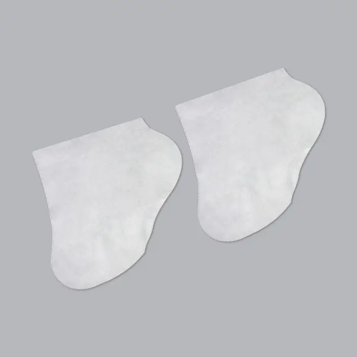 Носочки для парафинотерапии, нетканый материал, одноразовые, один размер, белые
