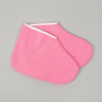 Носочки для парафинотерапии, 28 &times; 21 см, цвет розовый