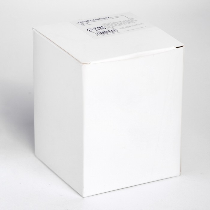 Набор свечи в торт "Спираль", 200шт, 5 см, красный металлик