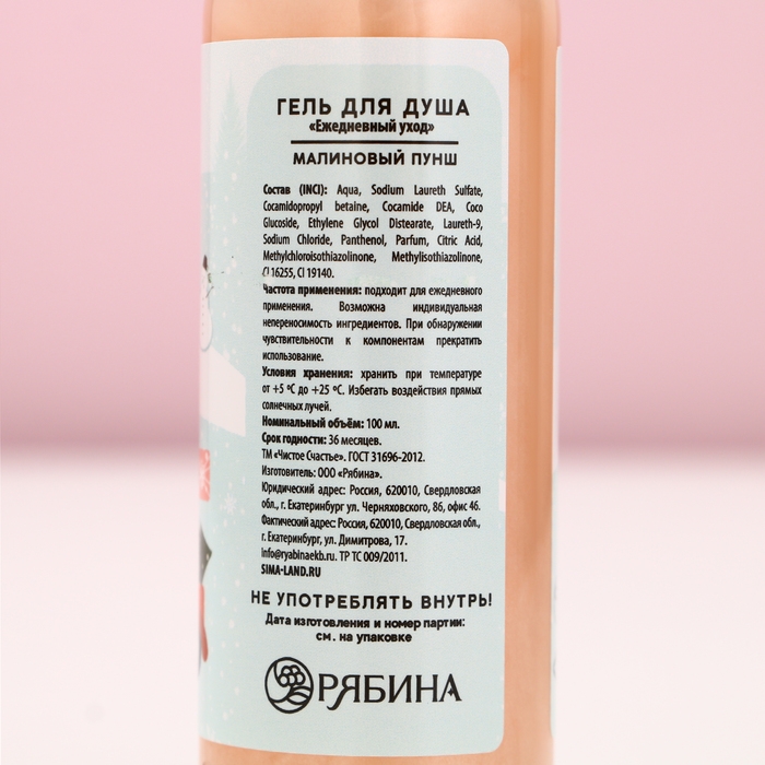 Подарочный набор косметики &laquo;Уютной зимы!&raquo;, гель для душа и пена для ванны, 2 х 100 мл, Новый Год