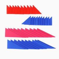 Касса цифр и счетных материалов, 132 элемента. Цвет МИКС   "Монстрик"