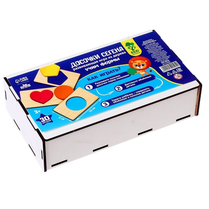 Досочки Сегена &laquo;Учим формы&raquo;