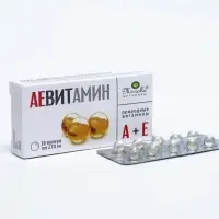 Пищевая добавка Mirrolla &laquo;АЕ ВИТамин&raquo; с природными витаминами, 10 капсул
