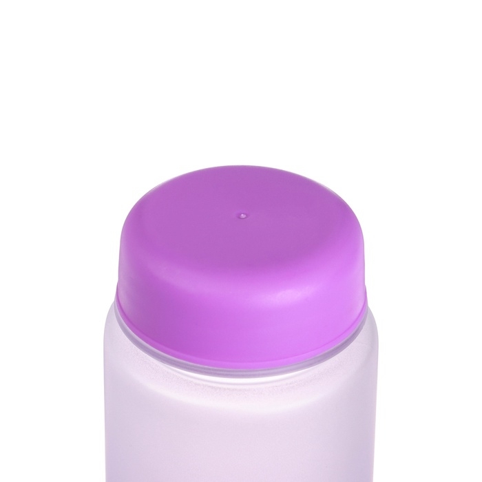 Бутылка для воды, напитков, спортивная, в школу, 500 мл, My bottle,19.5 х 6 см, сиреневая