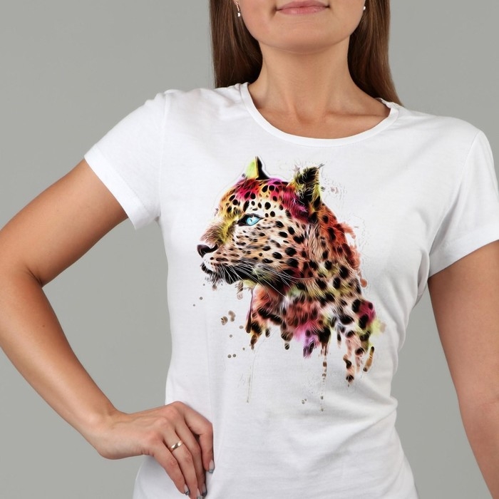 Термотрансфер &laquo;Леопард&raquo;, 19 &times; 16 см, цена за 1 лист